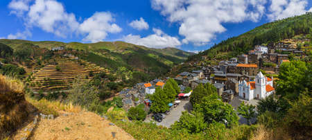 Village Piodao - Portugal - architecture backgroundの写真素材