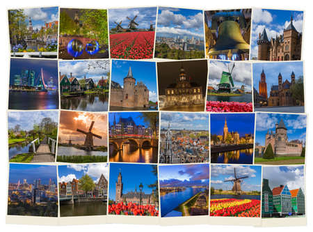 Netherlands travel images - nature and travel background (my photos)の写真素材