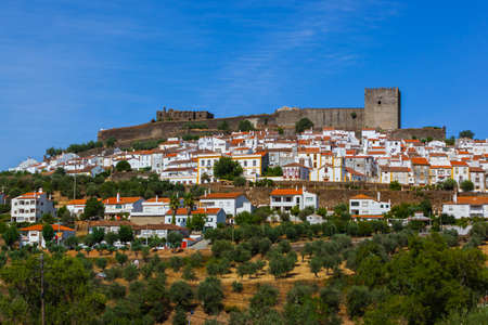 Old town Castelo De Vide in Portugalのeditorial素材