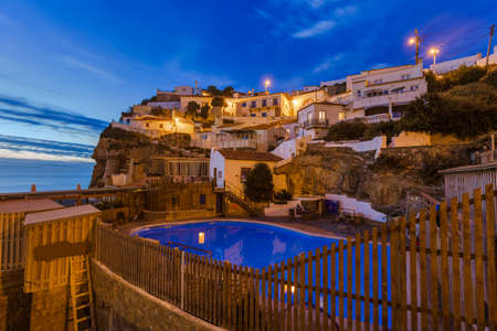 Azenhas do Mar - Portugal - travel backgroundの写真素材