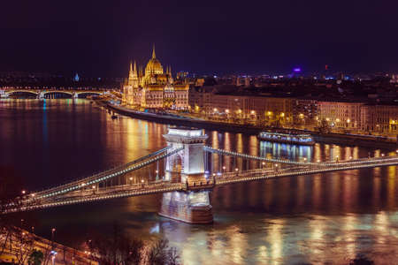 Parliament in Budapest Hungary - cityscape architecture backgroundの写真素材