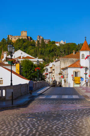 Town Tomar - Portugal - architecture background