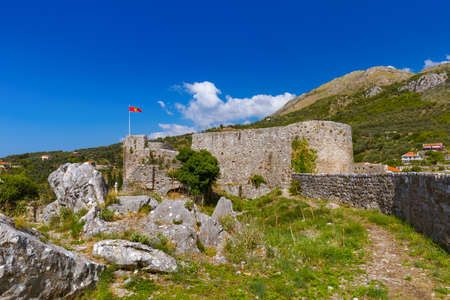 Bar Old Town - Montenegro - nature and architecture backgroundの写真素材