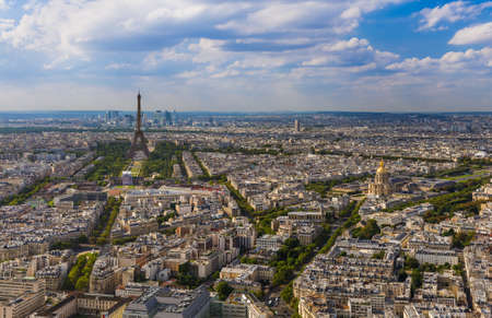 Cityscape of Paris France - travel and architecture backgroundの写真素材