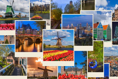 Netherlands travel images - nature and travel background (my photos)の写真素材