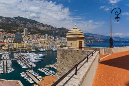 Cityscape of Monaco - travel and architecture backgroundのeditorial素材