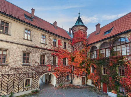 Hruba Skala Castle in Bohemia paradise - Czech republic - travel and architecture backgroundのeditorial素材