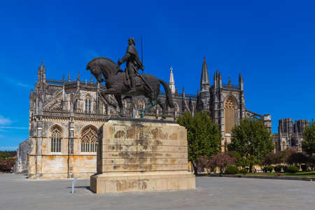 Batalha Monastery - Portugal - architecture backgroundの写真素材