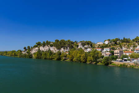 Avignon - Provence France - travel and architecture backgroundの写真素材