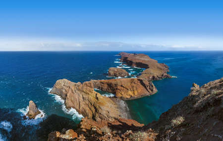 Cape Ponta de Sao Lourenco in Madeira Portugal - nature backgroundの写真素材