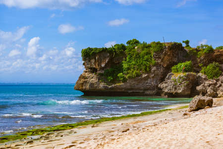 Balangan Beach in Bali Indonesia - nature vacation background