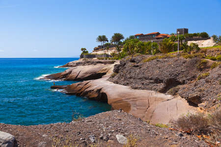 Beach Las Americas in Tenerife island - Canary Spain