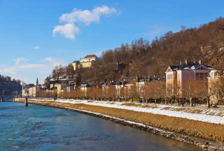 Architecture in Salzburg Austriaの写真素材