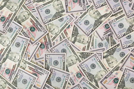 Dollars background - abstract business money texture