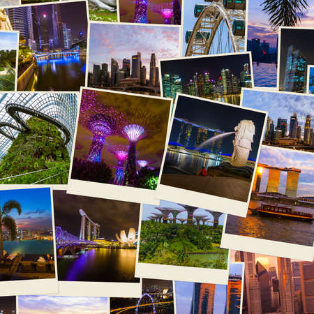 Singapore travel images - architecture and nature background (my photos)のeditorial素材