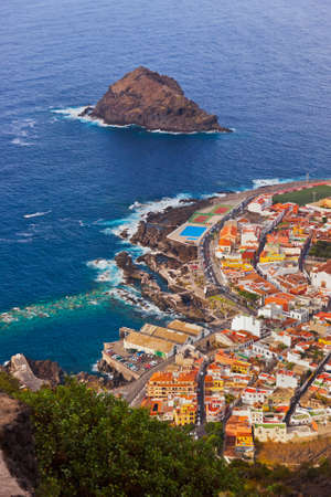 Garachico in Tenerife island - Canary Spainの写真素材