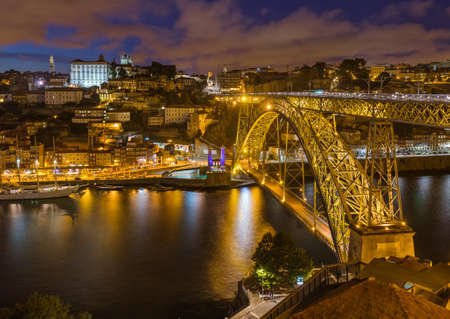 Porto old town in Portugal - architecture backgroundの写真素材