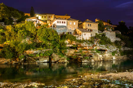 Cityscape of Mostar - Bosnia and Herzegovina - architecture travel backgroundの写真素材