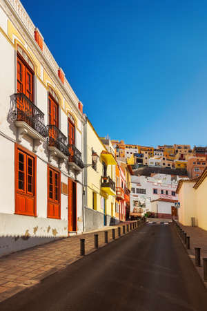 Town San Sebastian - La Gomera Island - Canary Spainの写真素材