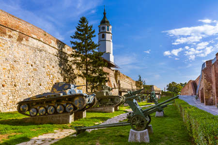 Military Museum in Kalemegdan Belgrade - Serbia - travel backgroundのeditorial素材