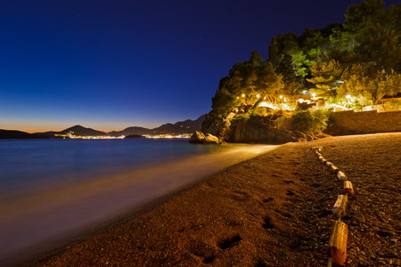 Montenegro - architecture and nature backgroundの写真素材