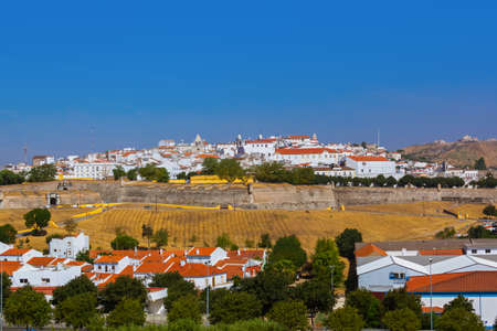 Old town Elvas - Portugal - architecture backgroundの写真素材