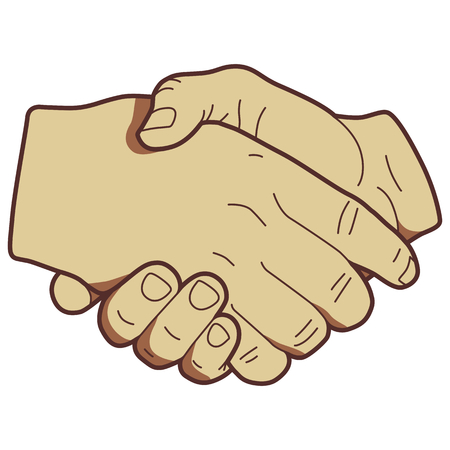 Handshakeのイラスト素材