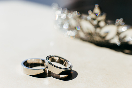 wedding ringsの写真素材