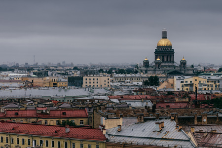 Saint-Petersburg, Russia. Saint Isaac's Cathedralの写真素材