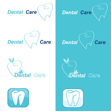 Healthy teeth collection. のイラスト素材