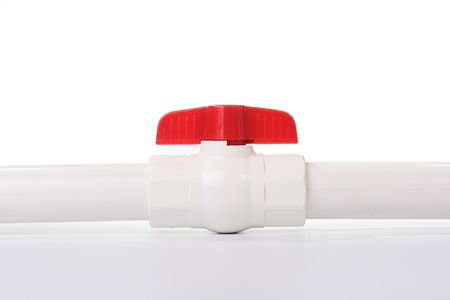 Sanitary connection with the gate for water overlapping.の写真素材