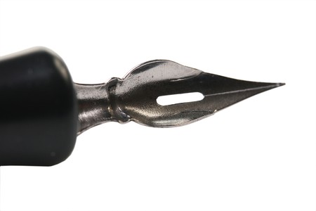 Fountain pen is now used in graphic works as ink.