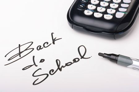 Inscription devoted to new academic year - Back to school.
