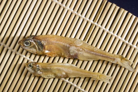 Small dry fish used in Asian cuisine.