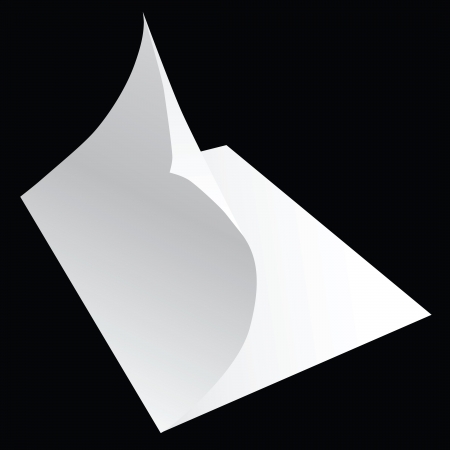 Double sheet of paper. Stationery. Vector illustration.のイラスト素材