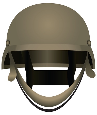 Modern combat helmets. Military equipment.のイラスト素材