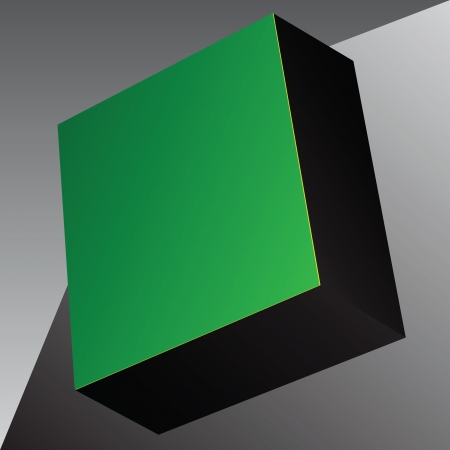 Info cube is used in various places of concentration of people, railway stations, airports and more. のイラスト素材