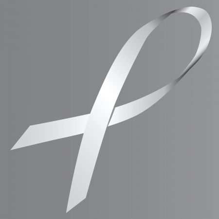 White Ribbon - protection of the traditional family, and safe motherhood. Vector illustration.のイラスト素材