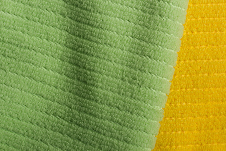 Two color terry towels as a background for design works.