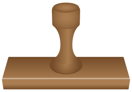 Office stamp with the fixed information.のイラスト素材