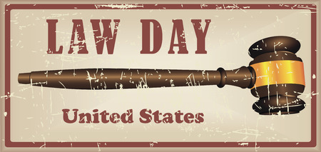 Festive May Day - Law Day in the United States. Vector illustration.のイラスト素材