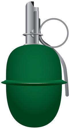 Curb combat grenade - proliferation of weapons infantryman.のイラスト素材
