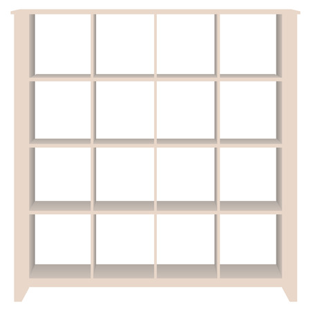 Connect Wall shelving for documents and office accessories.のイラスト素材