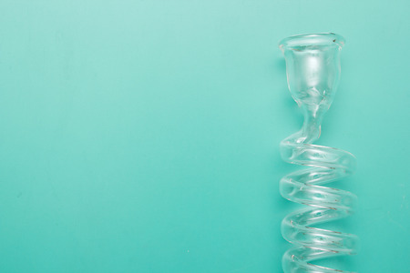 Glass soil accessory chemical laboratory for chemical research.の写真素材