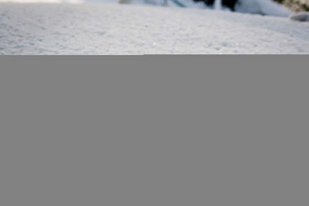 White freshly fallen snow as backgroundの写真素材