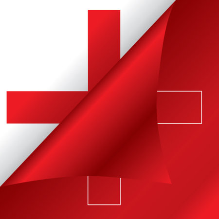 Medical organization helping all those in need. Vector poster.のイラスト素材