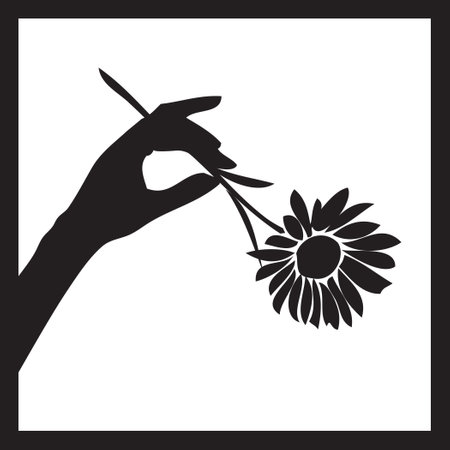 Upsy Daisy - a symbol of overcoming difficulties and a positive lifestyleのイラスト素材