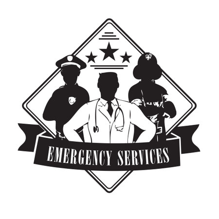 Vector illustration to illustrate rescue serviceのイラスト素材