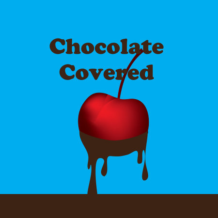 Poster for the Chocolate Covered Anything eventのイラスト素材
