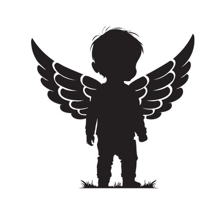 The little boy as Holy Innocentsのイラスト素材